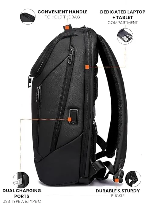 FUR JADEN Pro Series Smart Tech Anti-Theft Laptop Bag_3.webp