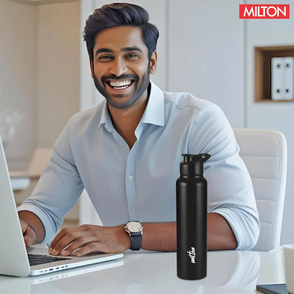 MILTON Torino 1000 Stainless Steel Water Bottle_6.webp