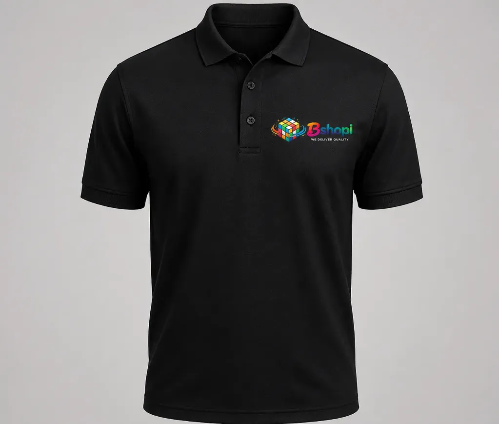 Pure Cotton Half Sleeves Regular Fit Plain Solid Classic Polo Collar T-Shirt for Men & Boys