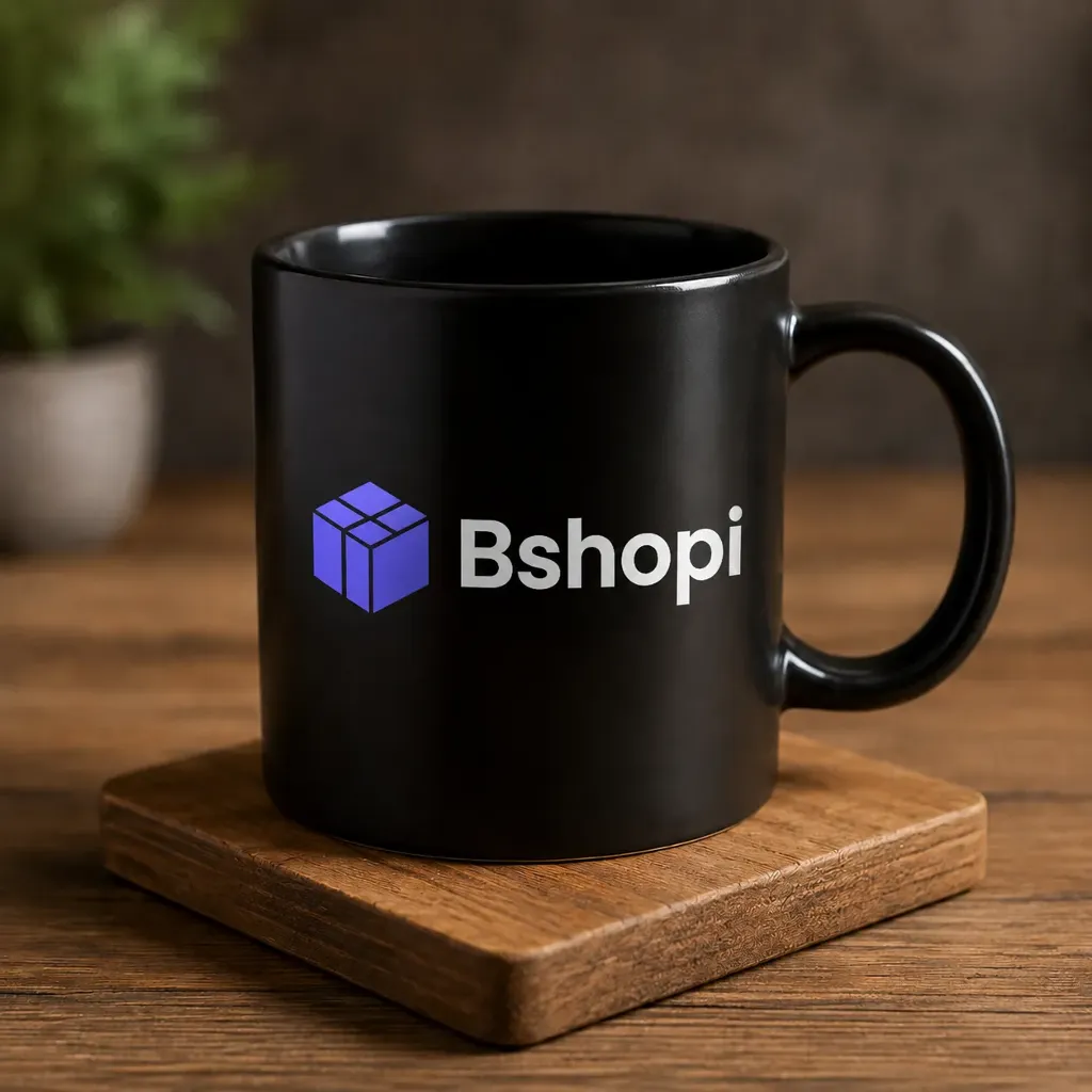 Premium Black Ceramic Coffee Mug