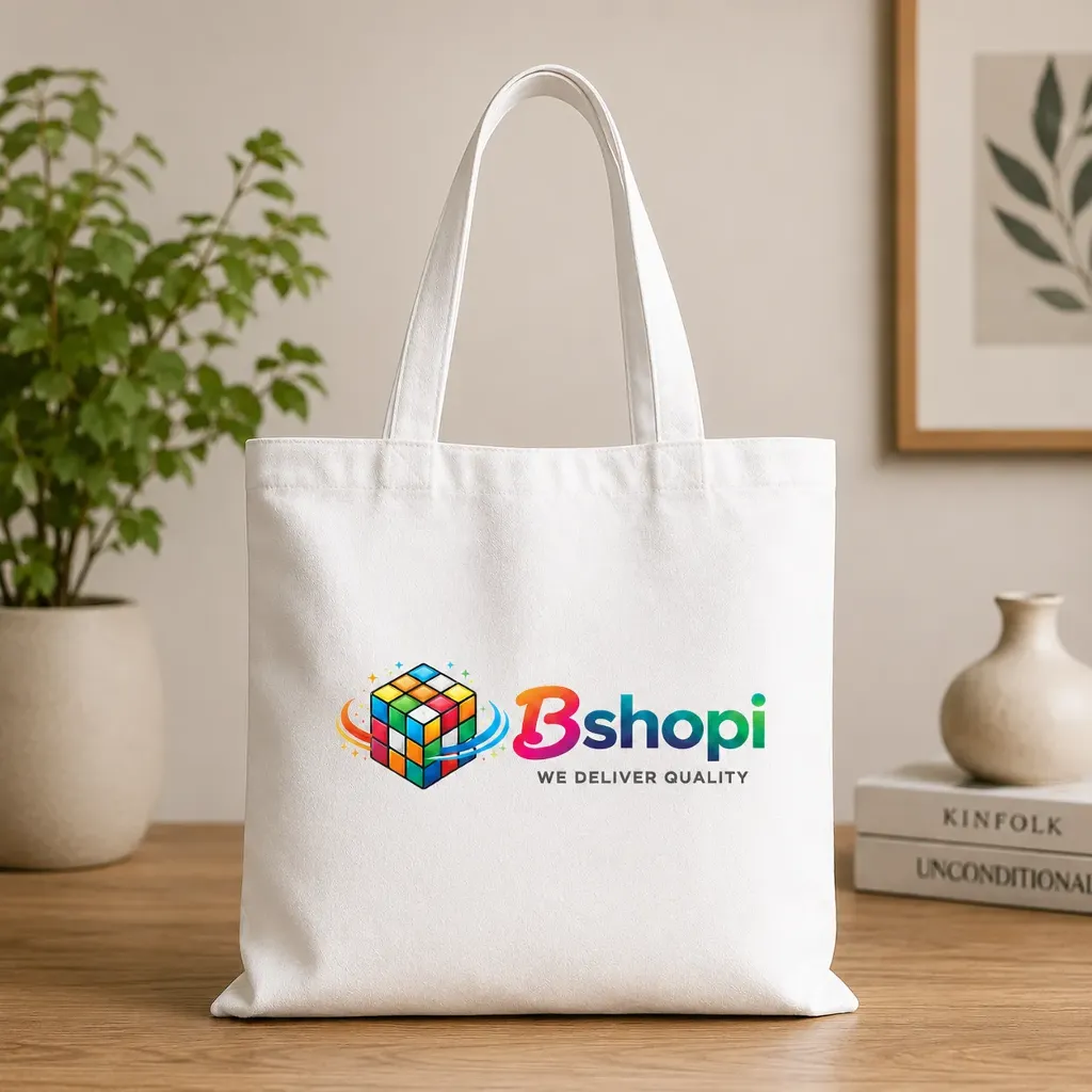 Tote Bag White 18x22"