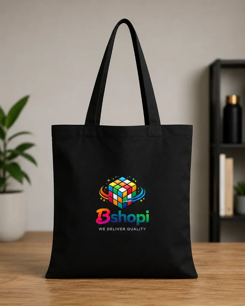 Black Tote Bag – 18 x 22 Inch