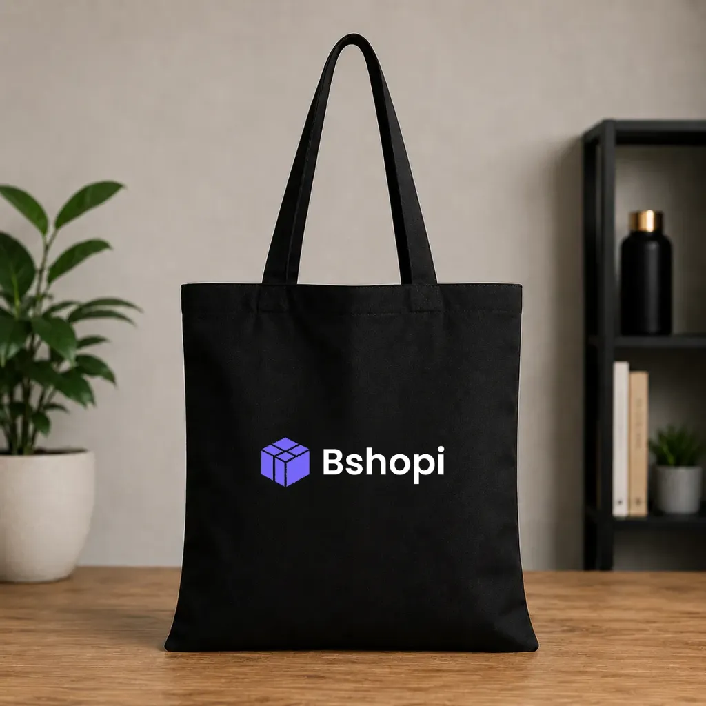 Black Tote Bag – 18 x 22 Inch