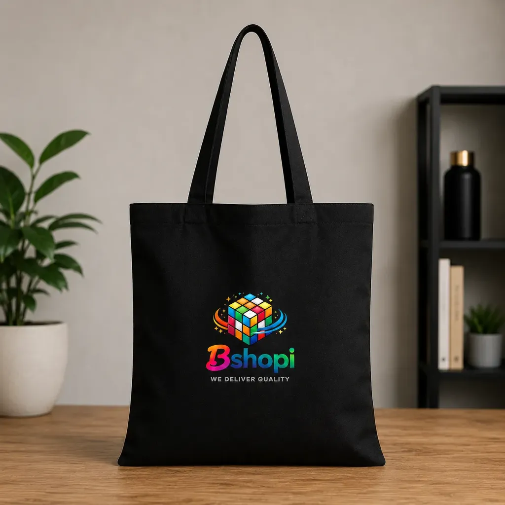 Black Tote Bag – 18 x 22 Inch