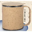 Eco Friendly Coffee Mug With Steel Inside | Made With Wheat Fiber