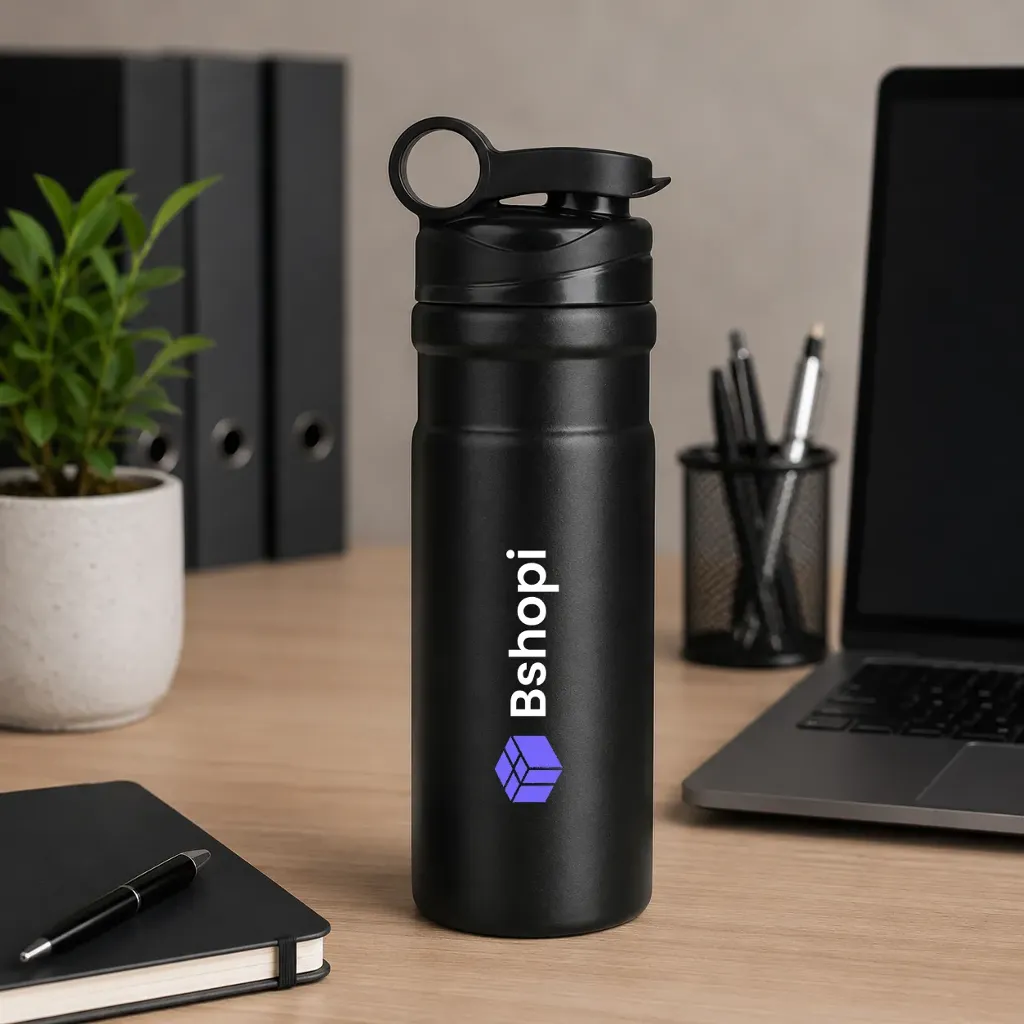 SwiftSip Insulated Steel Bottle | Flip Top Cap With Easy Carry Slot