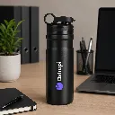 SwiftSip Insulated Steel Bottle | Flip Top Cap With Easy Carry Slot
