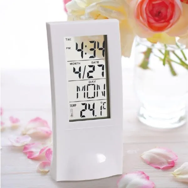 See Through Transparent Table Clock