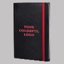 Colorful Laser Engrave Notebook With Memorandum & Hard Bound Cover | Elastic Band And Ribbon