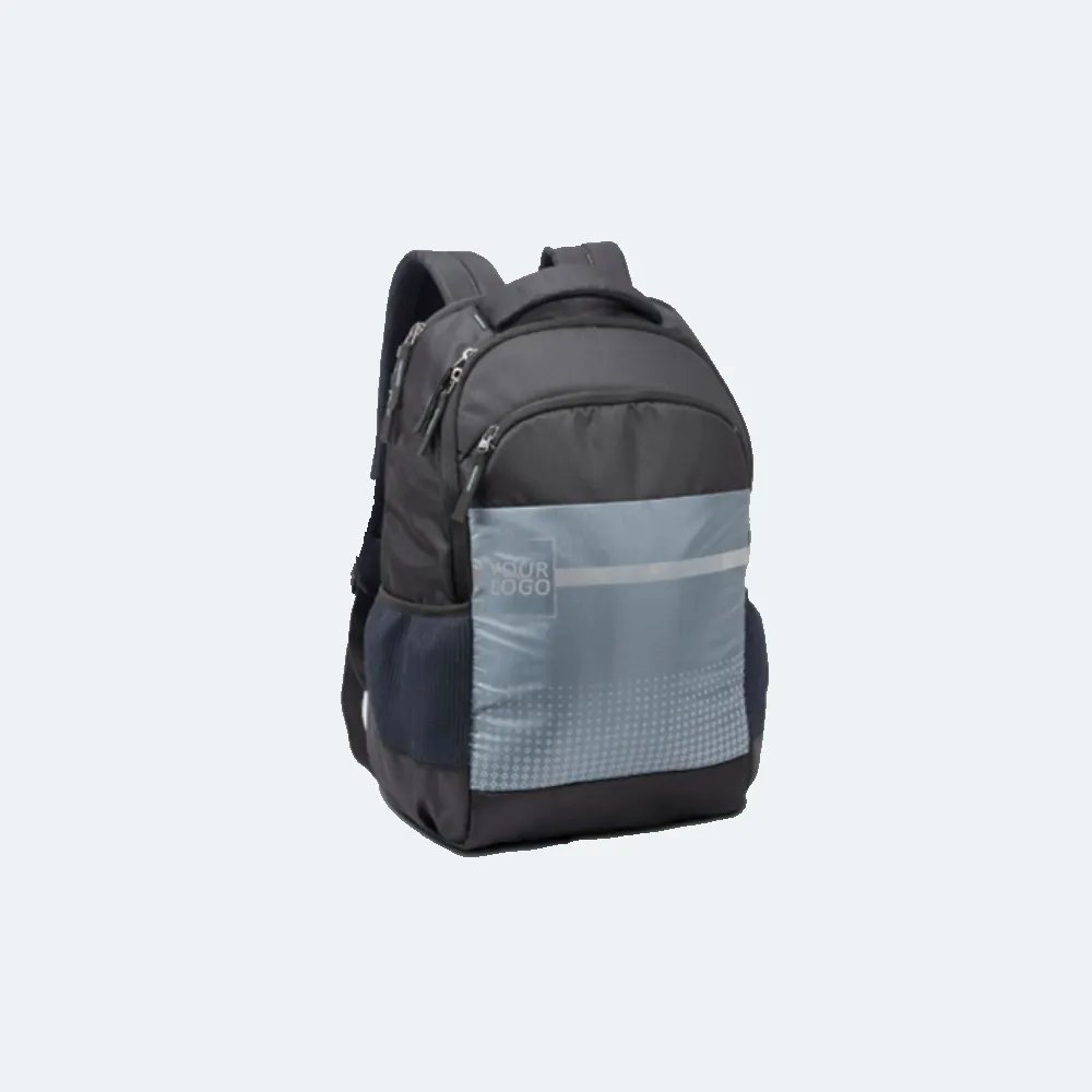 Laptop Bag With Double Bottle Pocket And Rain Cover