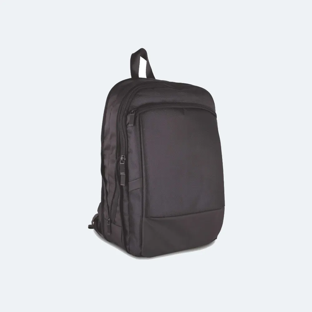 Expandable Laptop Backpack Bag With 2 Front Pockets